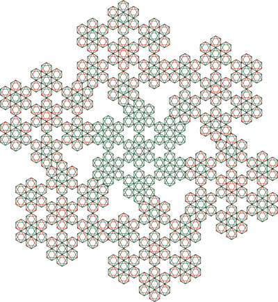 hexagram pattern