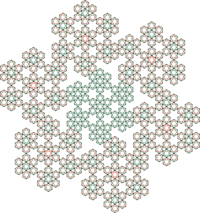 hexagram pattern