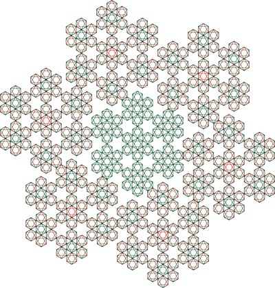hexagram pattern